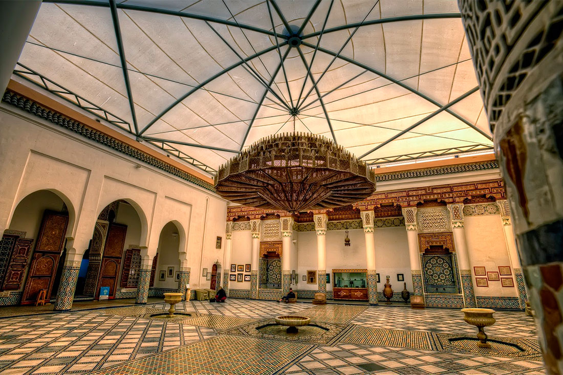 Музей Марракеша во дворце Дар-Менебхи 