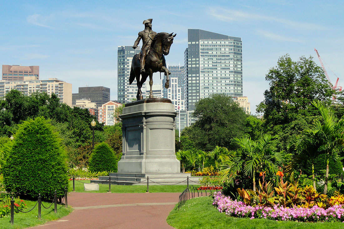 Общественный сад Бостона