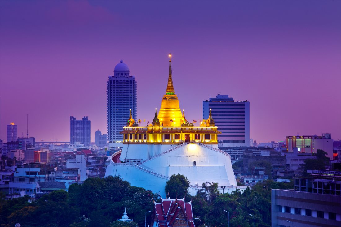 Храм Золотой Горы или Ват Сакет (Saket Temple, The Golden Mount)