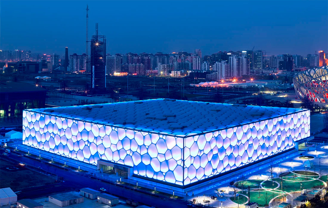 Пекинский национальный плавательный комплекс