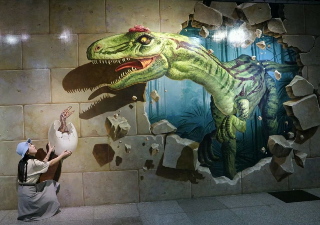 Интерактивное арт-пространство QiHuan (QiHuan YiShu TiYanGuan / 奇幻艺术体验馆)