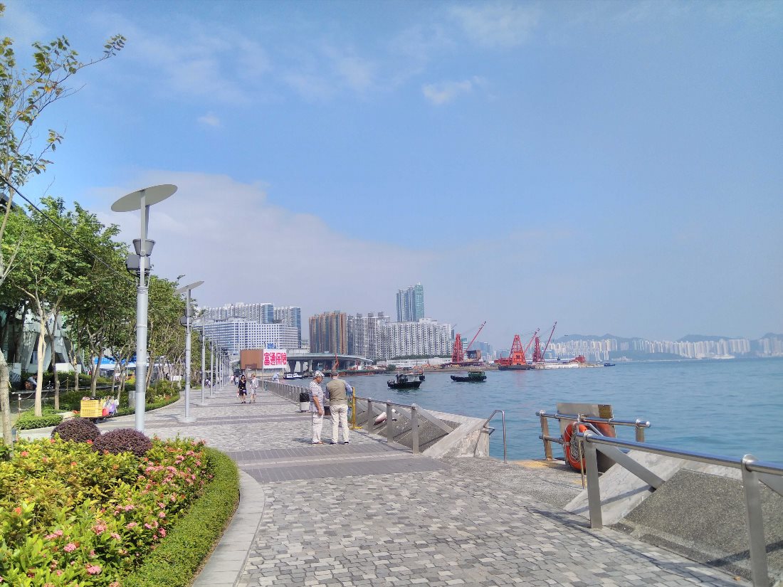 Набережная Tsim Sha Tsui 