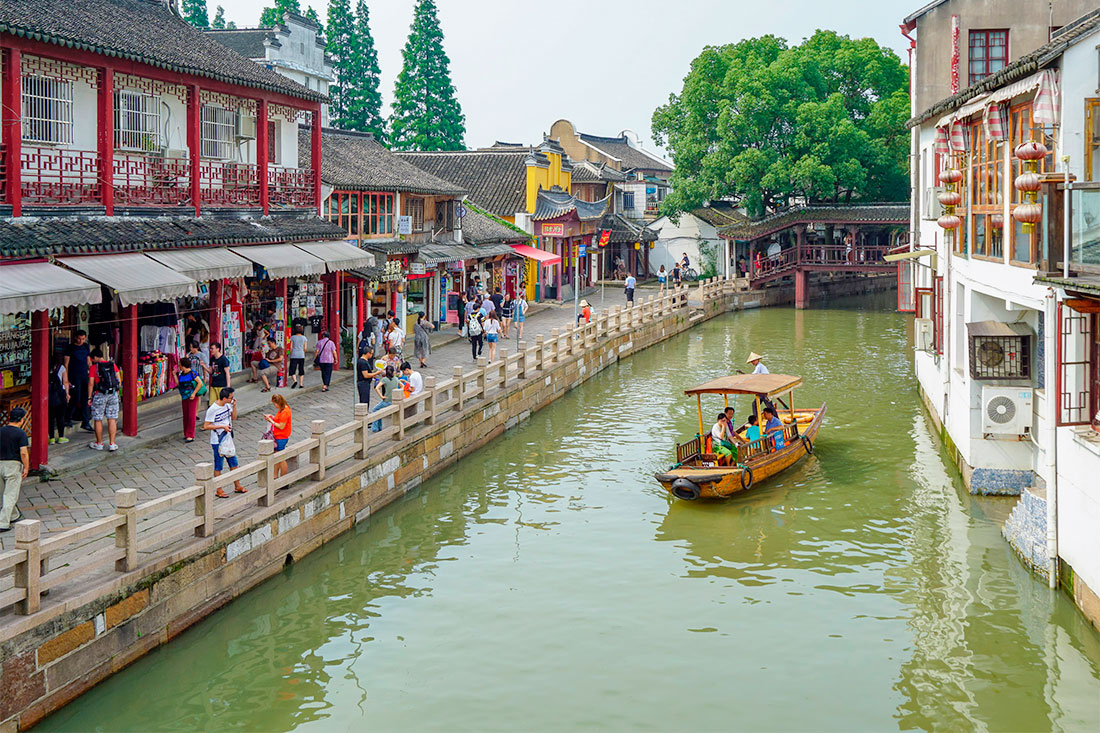 Город на воде Чжуцзяцзяо
