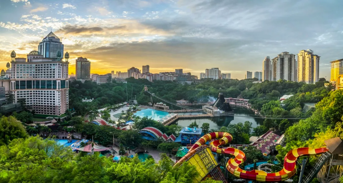 Тематический парк Sunway Lagoon