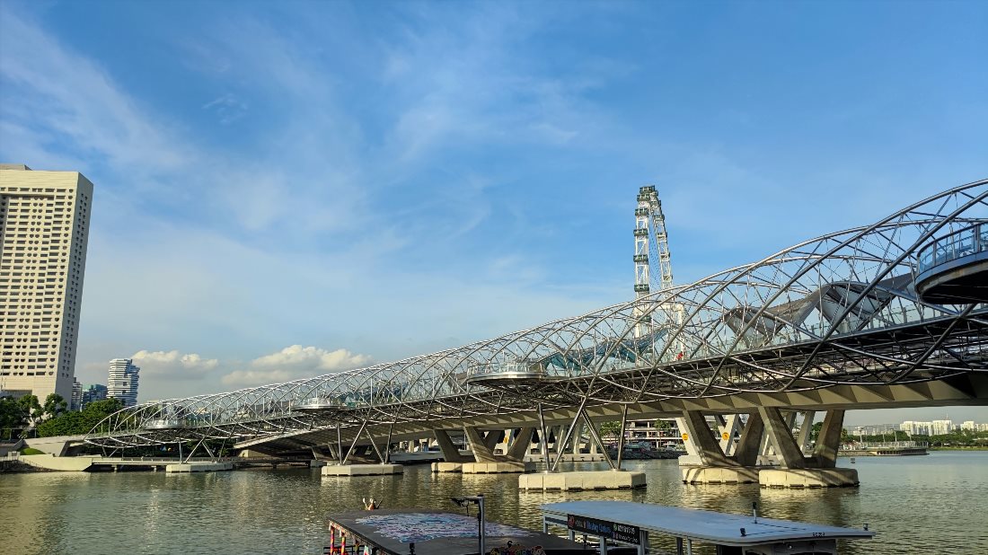 Мост Хеликс (Helix Bridge)