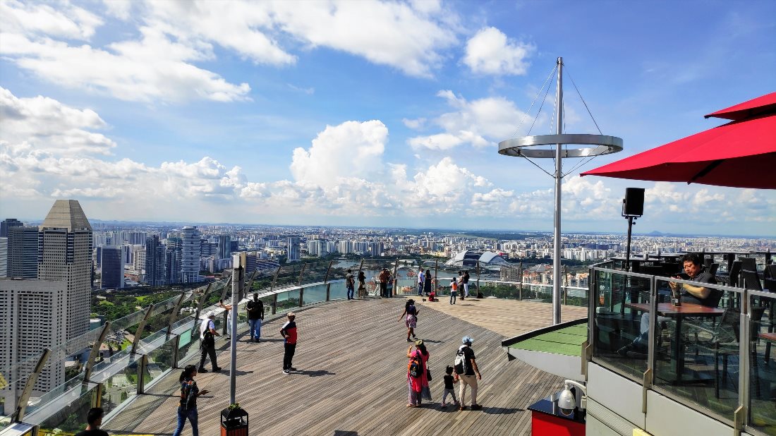 Смотровая площадка Sands SkyPark Observation Deck