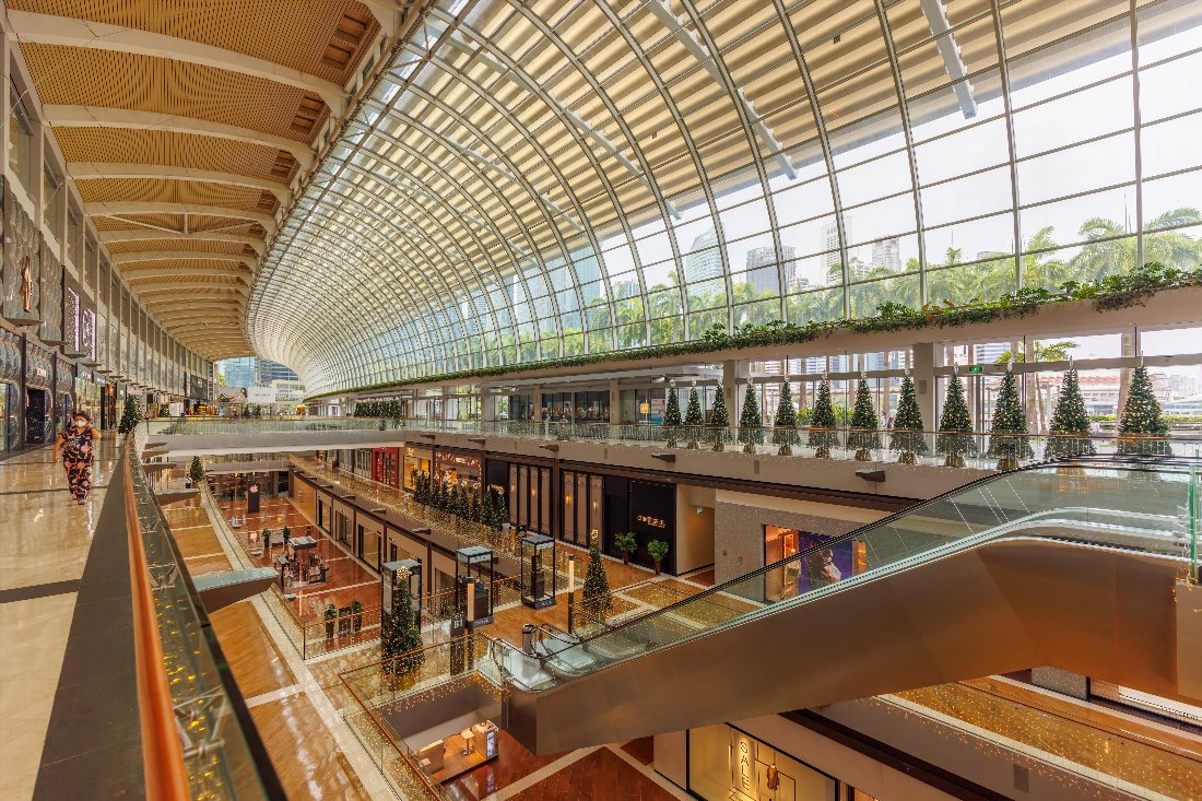 Торговый центр The Shoppes at Marina Bay Sands