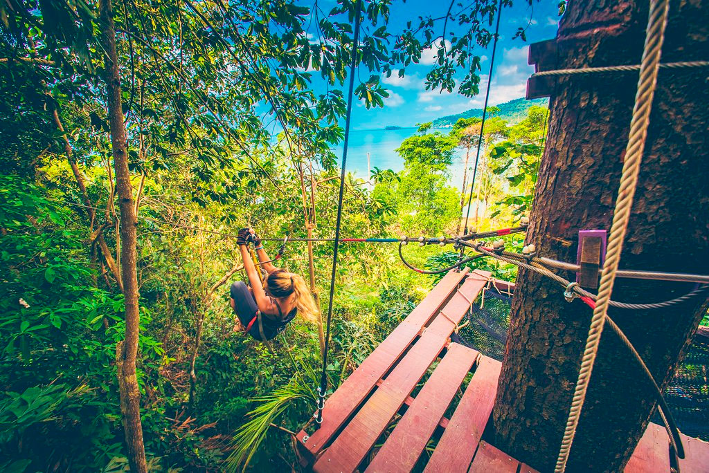 Парк приключений Treetop Adventure Park