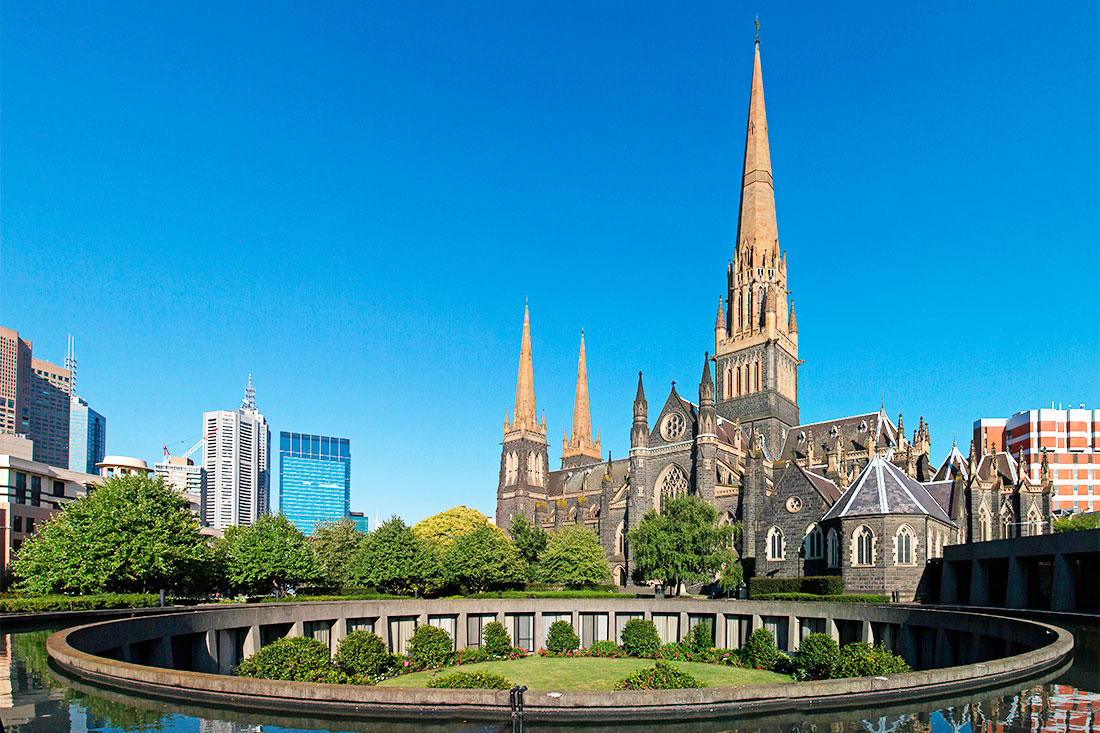 Австралия собор Святого Патрика Мельбурн