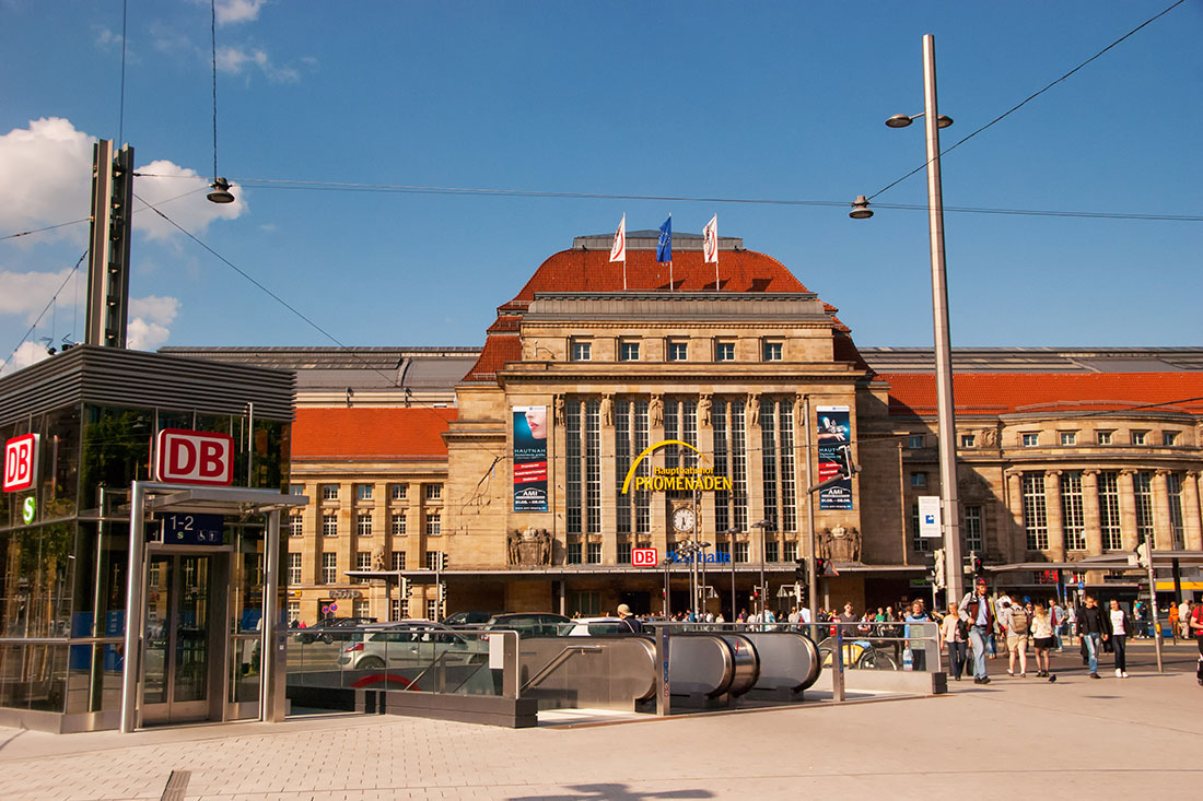 Главный вокзал Лейпцига