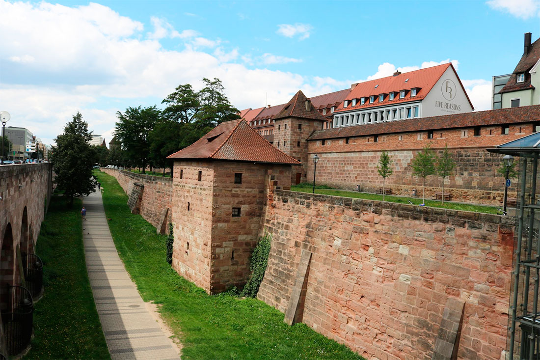 Городская стена Нюрнберга