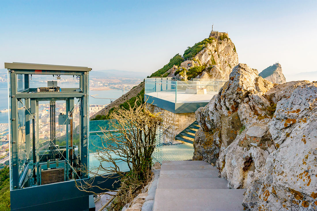 Смотровая площадка Природного Заповедника Гибралтара