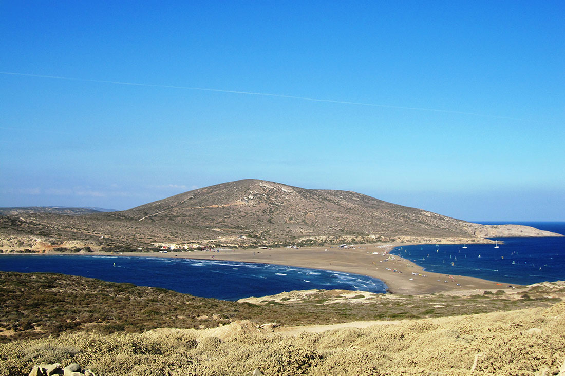 Вид на остров Прасониси