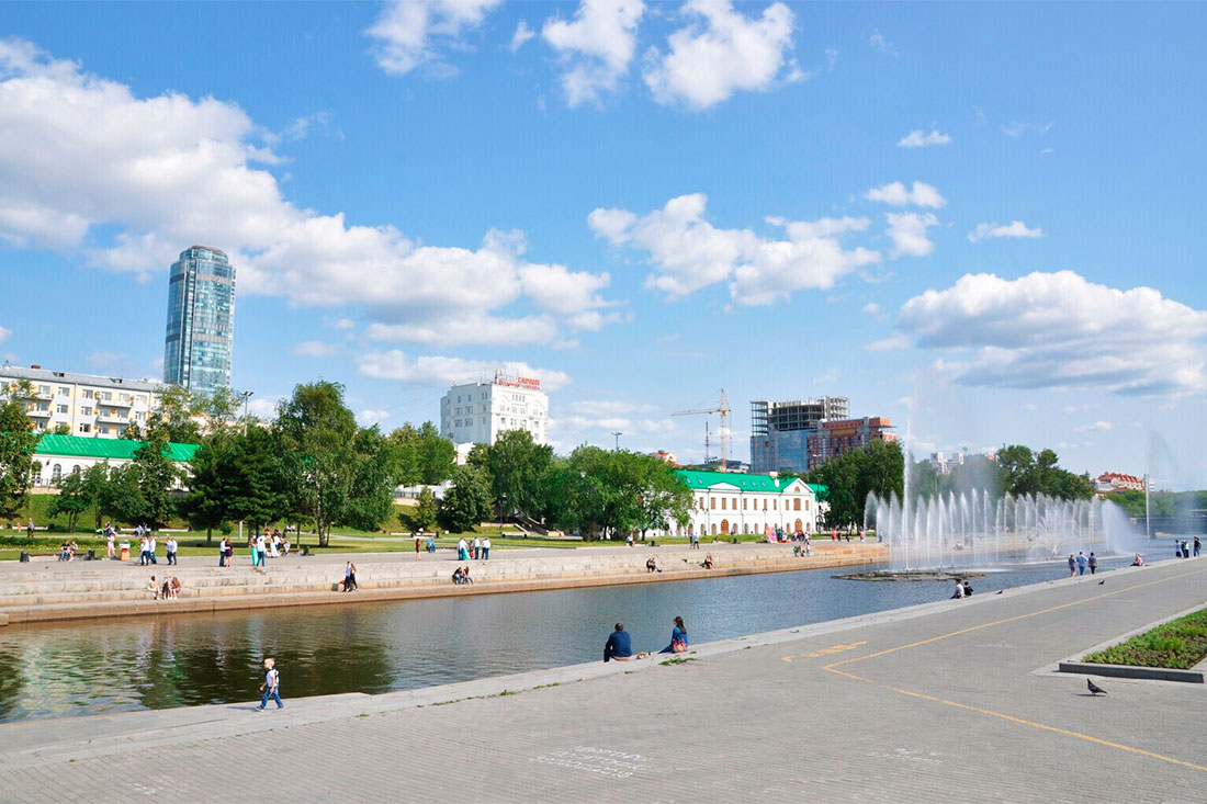 Исторический сквер Екатеринбурга
