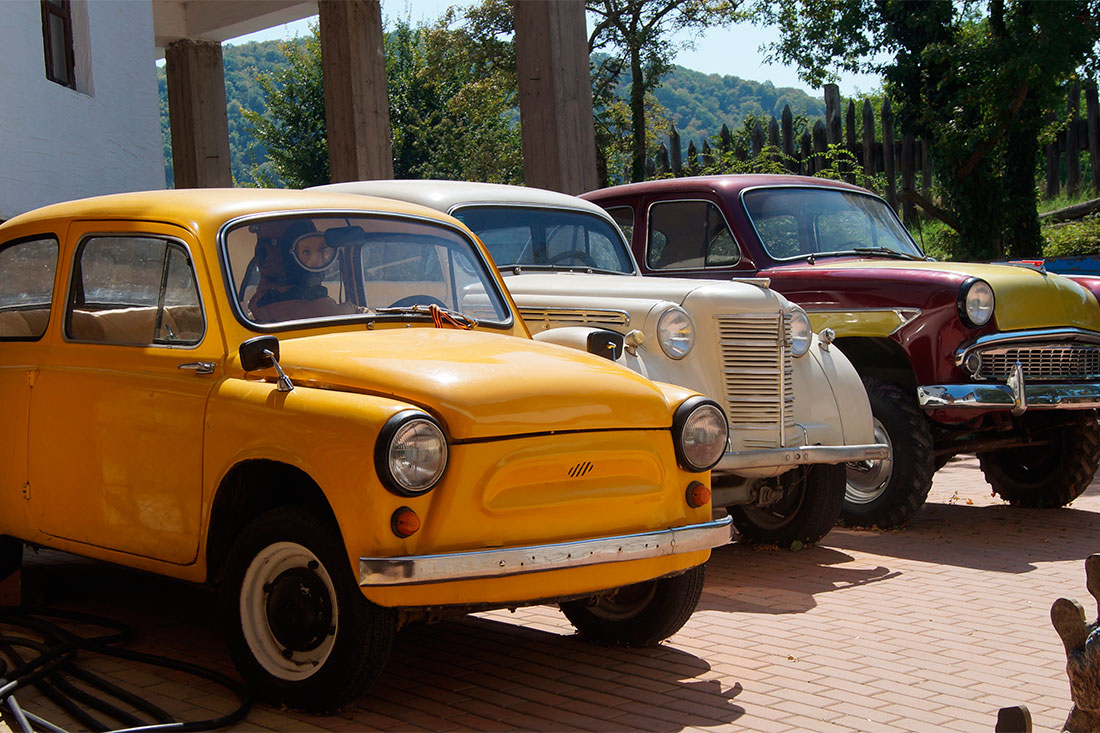 Музей ретро-автомобилей в Архипо-Осиповка