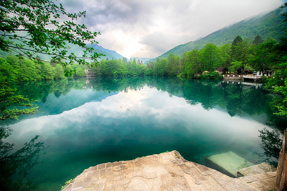 Голубые озера в Кабардино-Балкарии