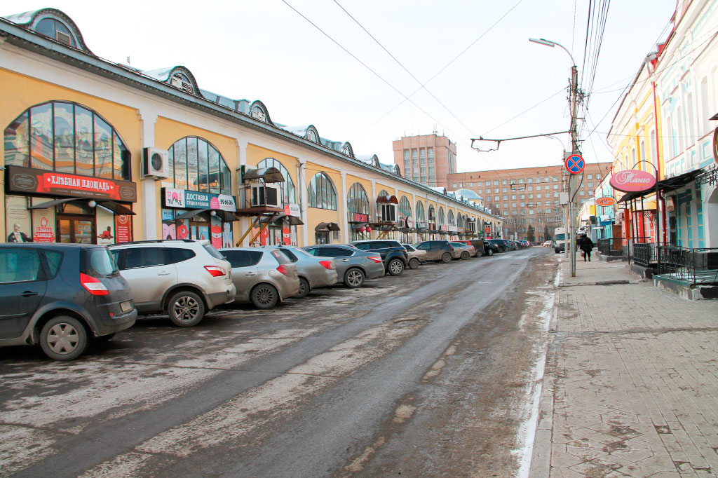 Улица Кольцова в Малом центре
