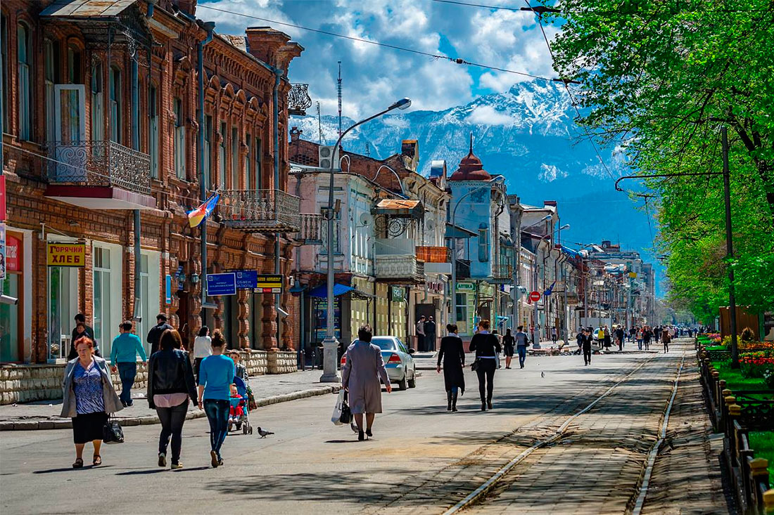 Проспект мира – культурный и исторический центр Владикавказа